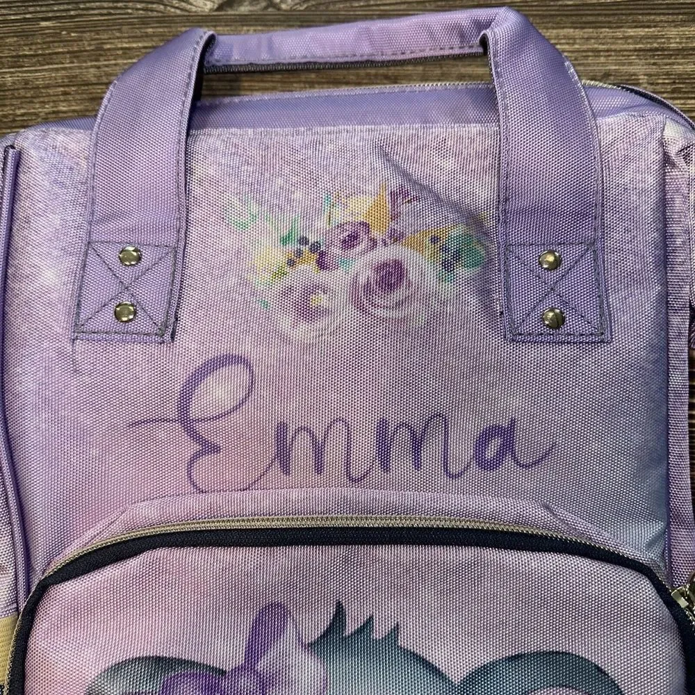 Personalized baby Diaper bag knapsack /Backpack monogram mommy bag baby bag gift